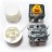 Tact button 12 * 12 * 7.3 mm with cover (white)