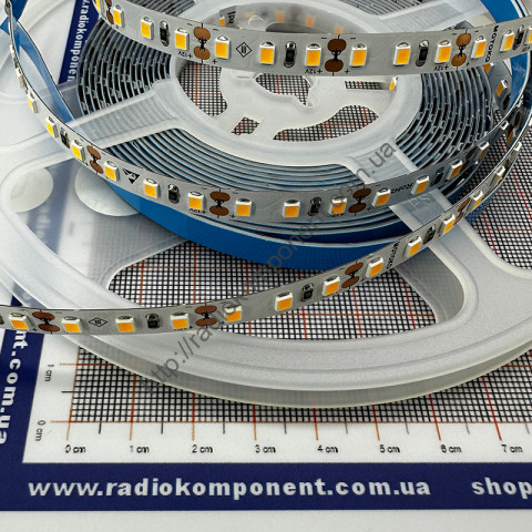 MOTOKO "Премиум"-600WW3528-12(2700K-3500K) светодиодная лента smd3528 теплая белая 1 метр