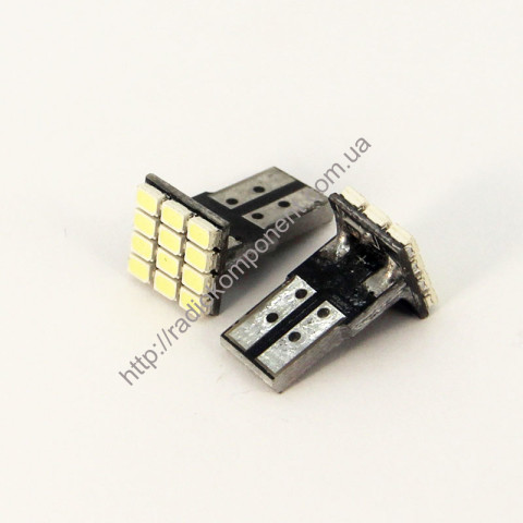Car lamp T10-1206-12smd white