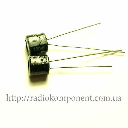 Конденсатор 100mF 16V 6.3x5mm
