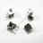 Tact button 6x6x5.0mm, side, stem 1.5mm