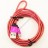 Кабель USB - microUSB в тканинному обплетенні, 2м, тип3