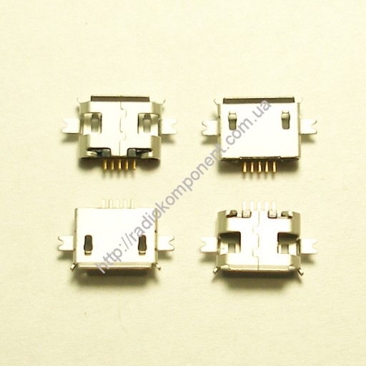 5-pin  micro USB разъем тип 10