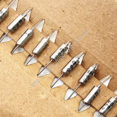 Capacitor K53-4 10 microfarad 6.3v 20%, niobium