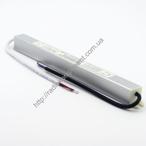 Блок питания 24W 12V 2А SLIM IP67 герметичный