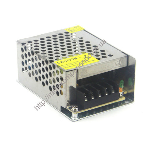 Power supply 5V 25W 5A in a metal IP20 case