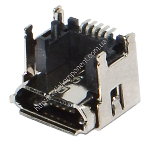 Гніздо micro USB 5pin високе 5мм