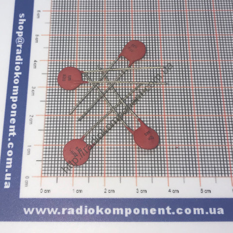 Capacitor K10-62 H20 820 pF