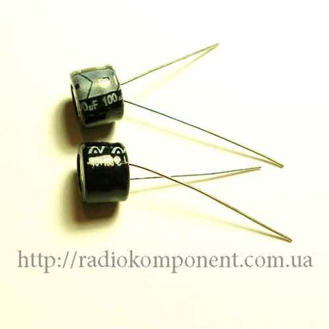 Capacitor 100mF 25V 8x5mm
