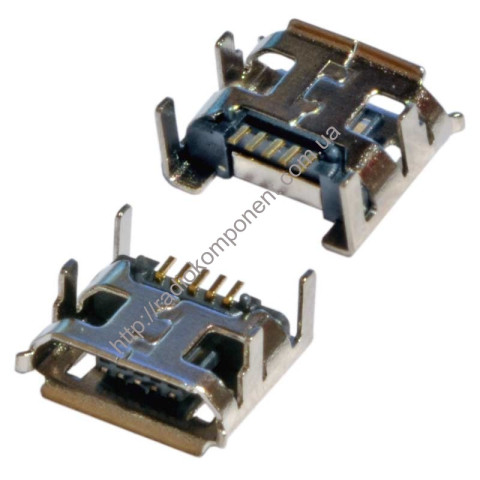 5-pin  micro USB разъем тип 12