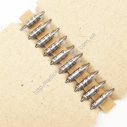 Capacitor OS K53-1A 3.3 microfarad 6.3v 10%, tantalum