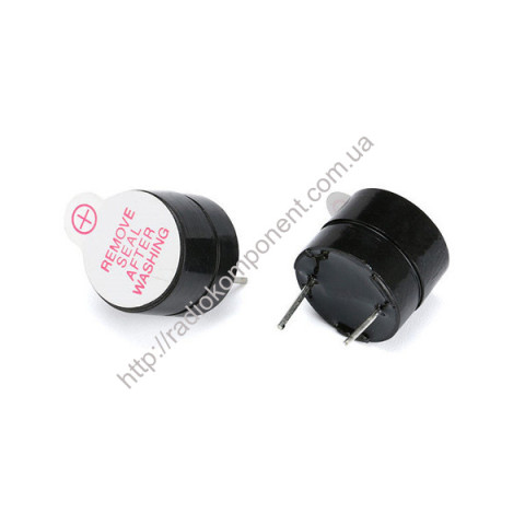KPX-1201A 12мм, 1,5V, випромінювач звуку (буззер) з генератором