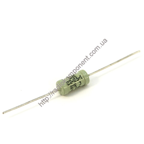 Resistor C2-23-1W 27 Ohm (+/-5%)