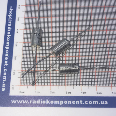 Capacitor K53-4 15 microfarad 20v 10%, niobium