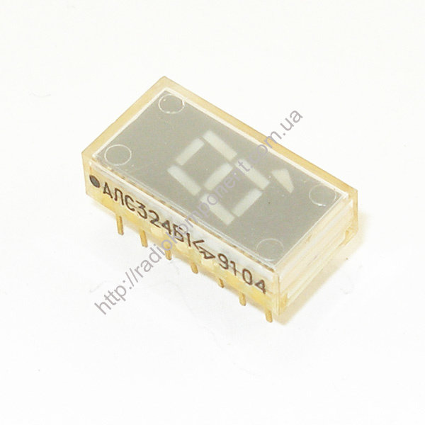 Светодиодный индикатор АЛС324Б1 Au
