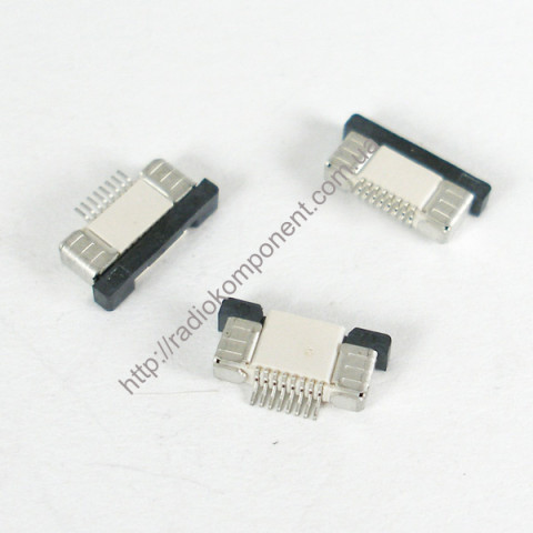 Разъем FPC-8 шаг 0,5 мм, 8 pin