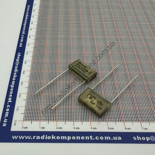 Конденсатор PME264NB4470MR30, 660 В, 4,7 нФ X2 ±20%, P=15,2 мм, ROHS