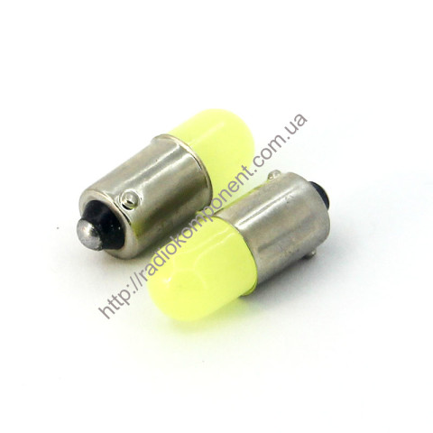 Car lamp BA9S-COB1 white