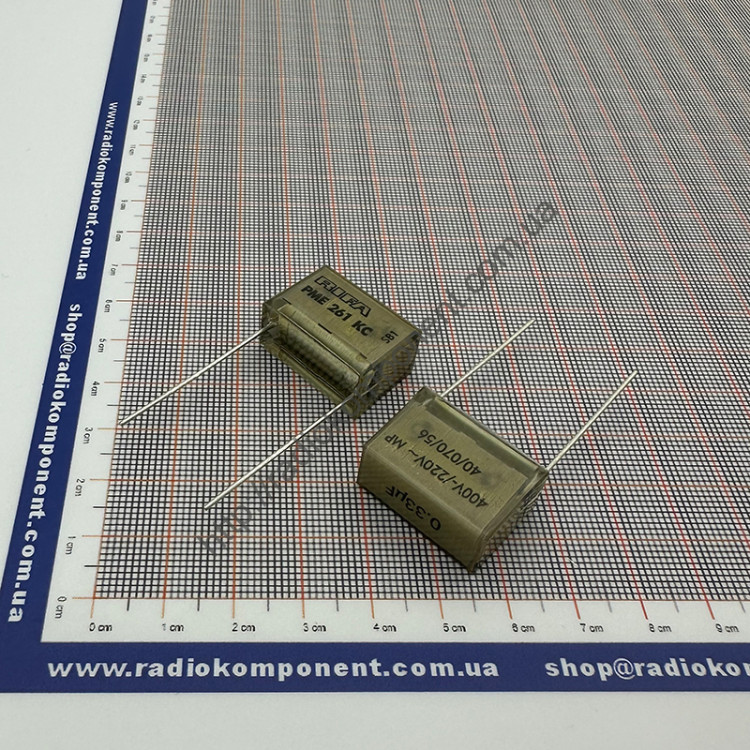 Конденсатор PME261KC6330KR30, 400 В, 330 нФ ±10%, P=20,3 мм, ROHS