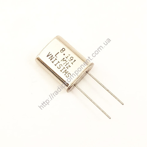 Кварц 8191 кГц (РПК01-4АМ)
