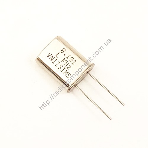 Кварц 8191 кГц (РПК01-4АМ)