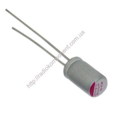 Capacitor 330mF 6,3V 5x7mm polymer