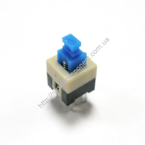 Microbutton 6pin 7x7mm, without fixation, stem 5mm