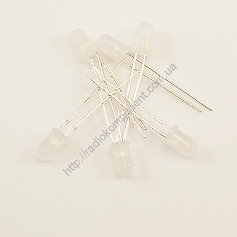 LED 5mm RGB flashing fast matte