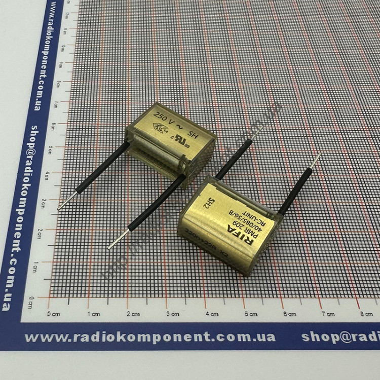 Конденсатор PMR209MC6220M022R30 250 В, 220 нФ+22R ±20% LS, P=20,3 мм, ROHS