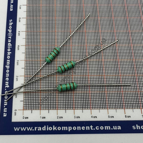 Резистор (+/-5%) 2Вт 3,3 Ом Ø4,3x11mm mini size