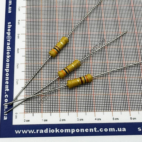 Резистор (+/-5%) 2Вт 300 Ом Ø5x15mm