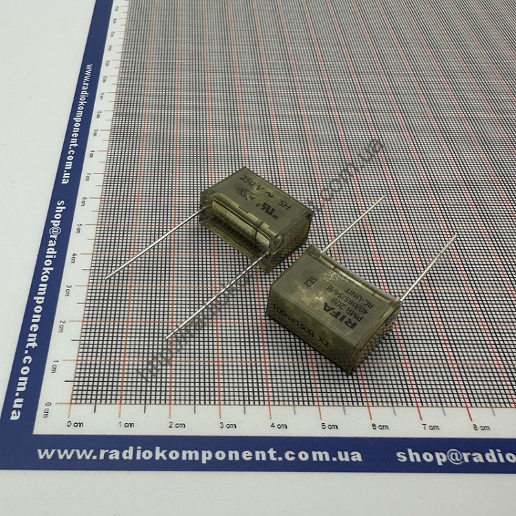 Конденсатор PMR209MC6100M150R30 250 В, 100 нФ+150R ±20% LS, P=20,3 мм, ROHS