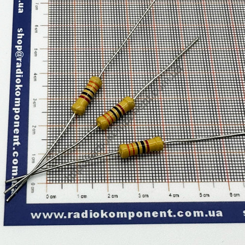 Resistor (+/-2%) 2W 330 Ohm Ø5x15mm (CFR2W330RG)