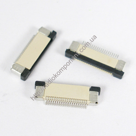 Разъем FPC-20 шаг 0,5 мм, 20 pin