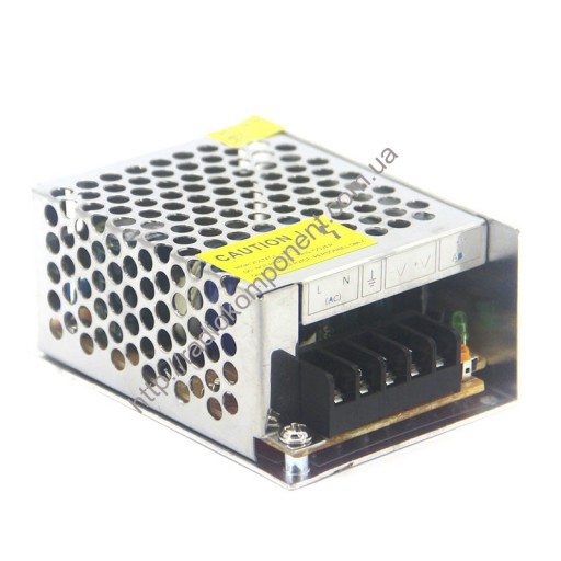 Блок питания 24V 48W 2A в металлическом IP20 корпусе