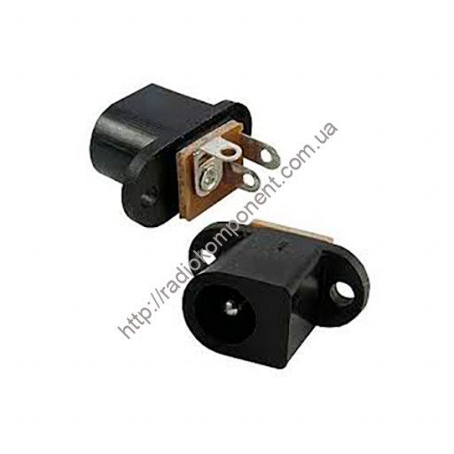 DC-017 гнездо питания 5,5/2,5 с креплением под винты
