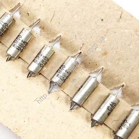 Capacitor K53-4 100 microfarad 6.3v 30%, niobium