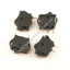 Key switch KC6A88 2Pin 2A 250V black