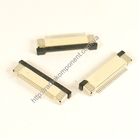 Connector FPC-24 pitch 0.5 mm, 24 pin