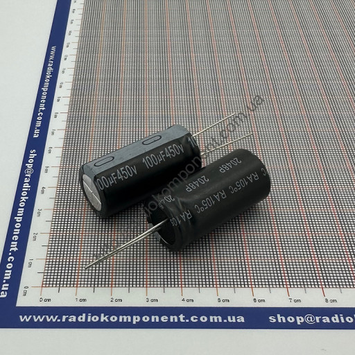Capacitor 100mF 450V 18x35mm