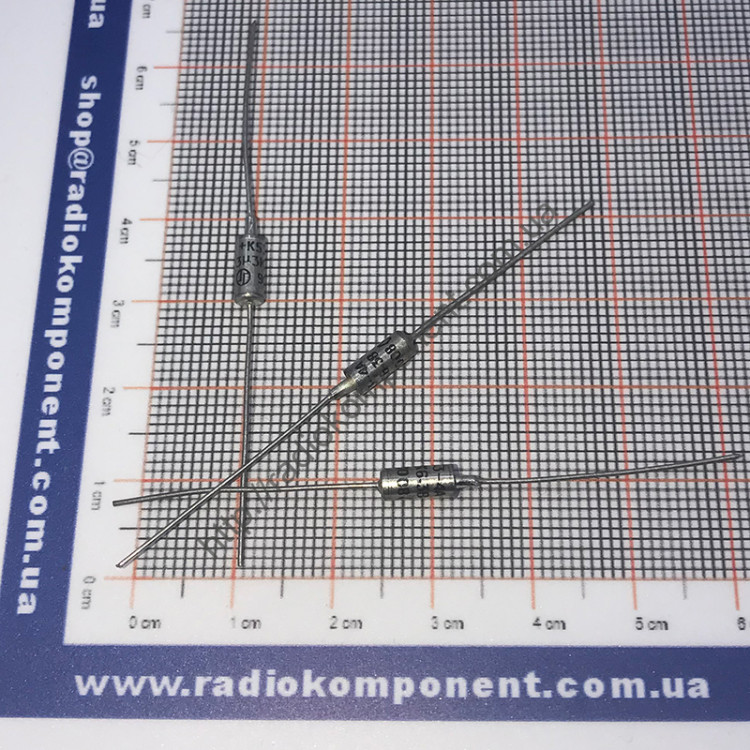 Capacitor K53-4A 3.3 microfarad 6.3v 10%, niobium