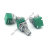 Резистор переменный 100 kОм RK097 B 6pin, шток L=15mm