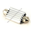 Auto lamp S85-41mm-8smd 12v 5050 blende white with radiator