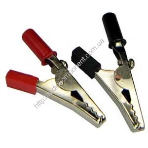 Clip crocodile banana pair red + black