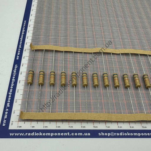 Резистор (+/-5%) 2Вт 68 кОм Ø5x15mm (CFR2W68КJ)