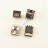 Mini USB 5pin dip socket, angled