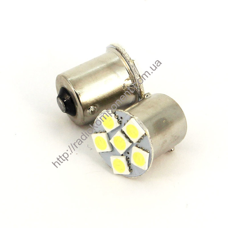 Car lamp T25-5050-6SMD 1156 white