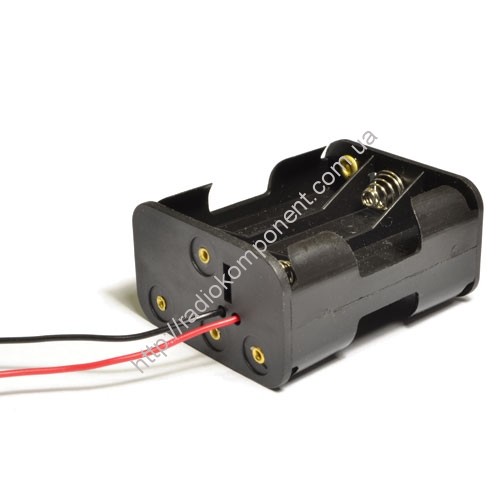 Відсік для батарей 6xAA "кубик" із проводами