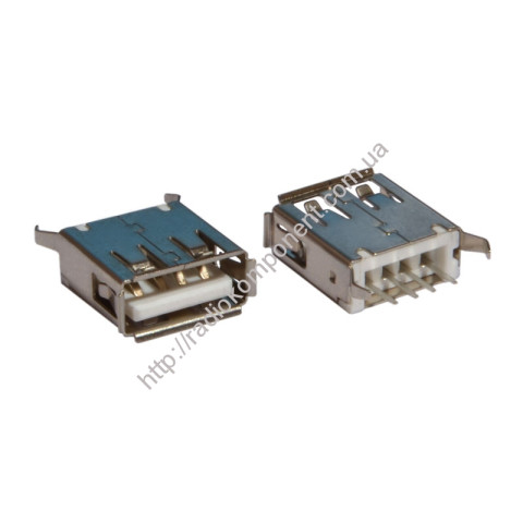 USB-A connector vertical (USB-02-FD-180)