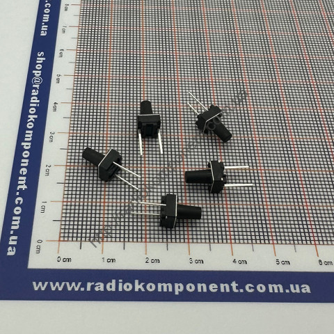 Кнопка тактовая 2pin 6x6x9,5 мм (шток 6,0мм)